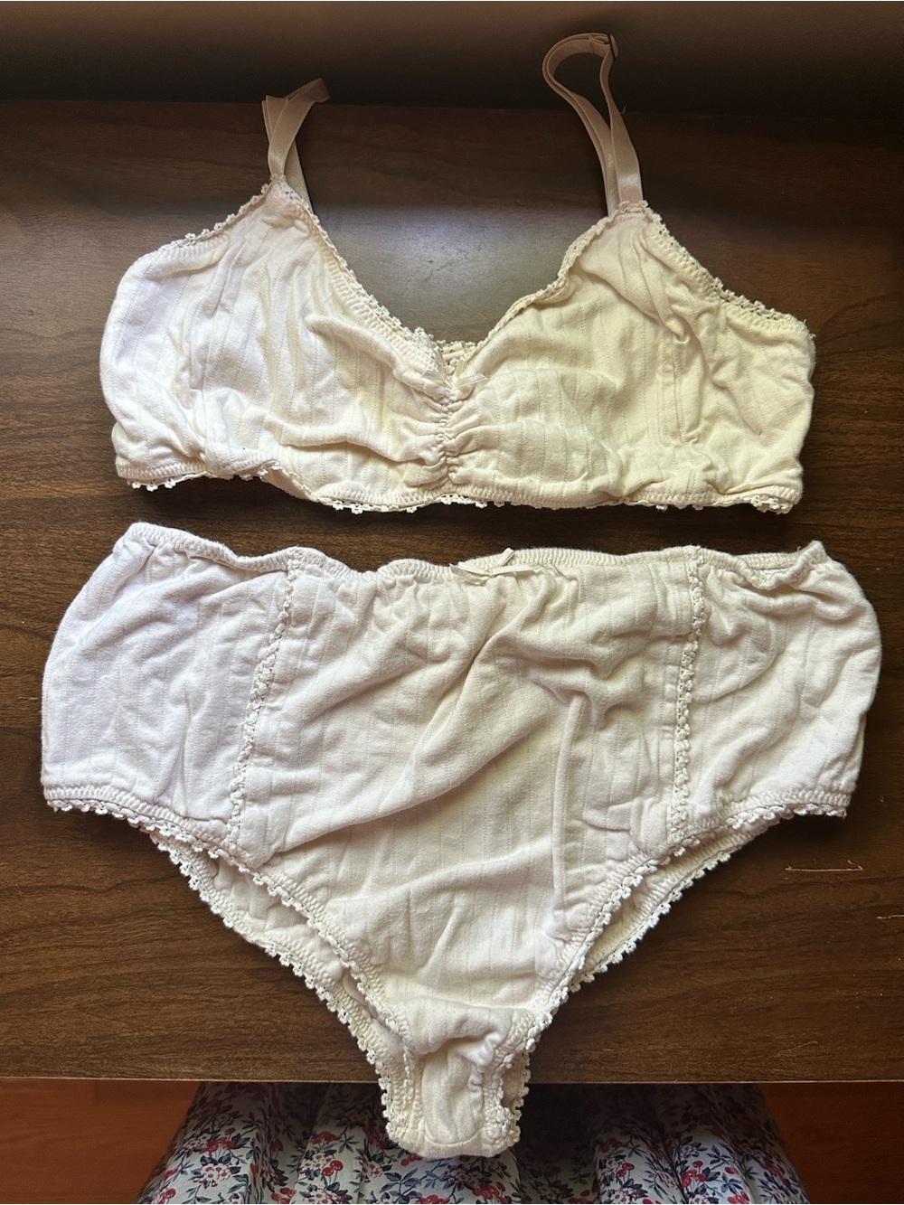 Spell and the Gypsy Lana panty bra set in cream